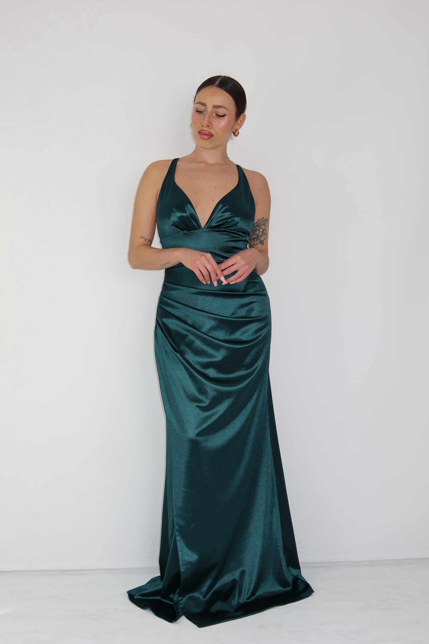 Vestido Euphoria Verde Botella