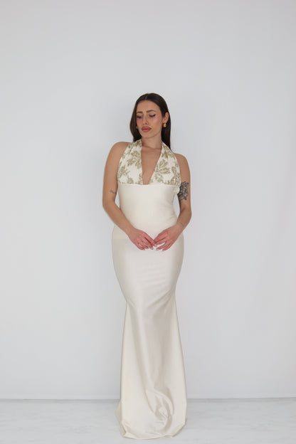 Vestido Promesa Blanco Roto