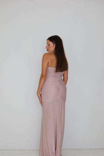 Vestido Leia Rosa