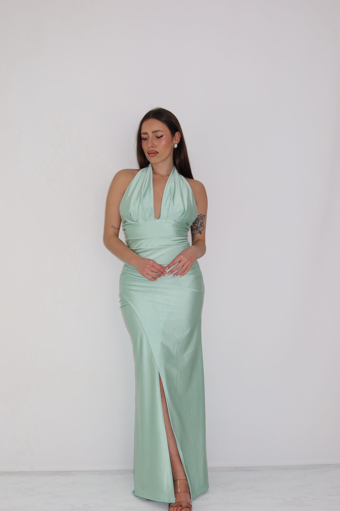 Vestido Jordania Verde Menta