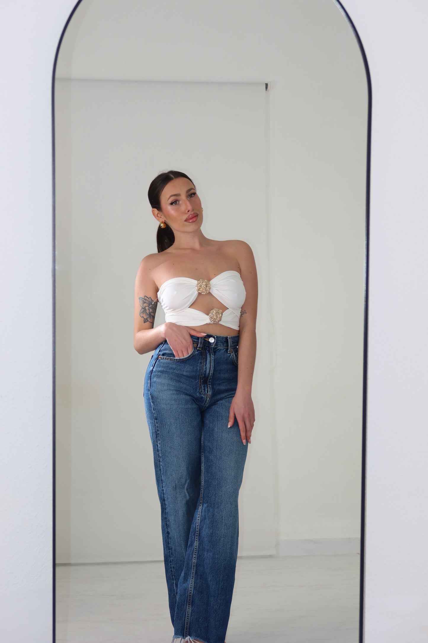Top Dalis Blanco