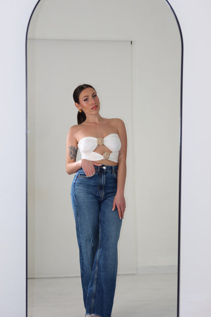 Top Dalis Blanco