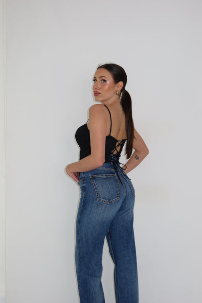 Top Iza Negro