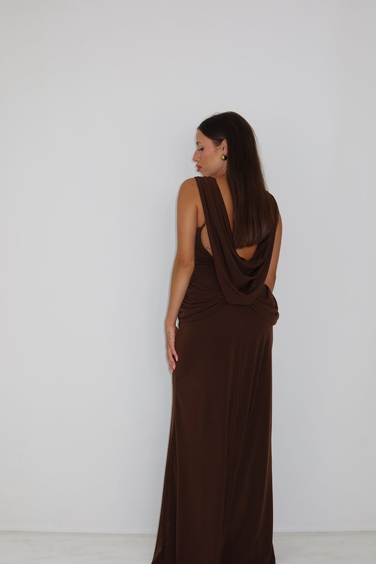 Vestido Kailani Marrón