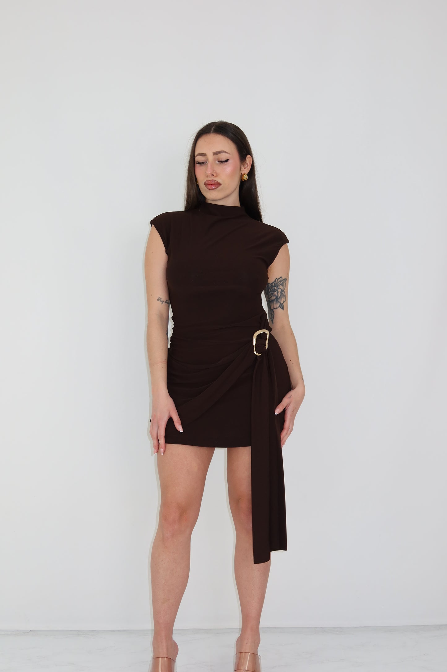 Vestido Leane Marrón