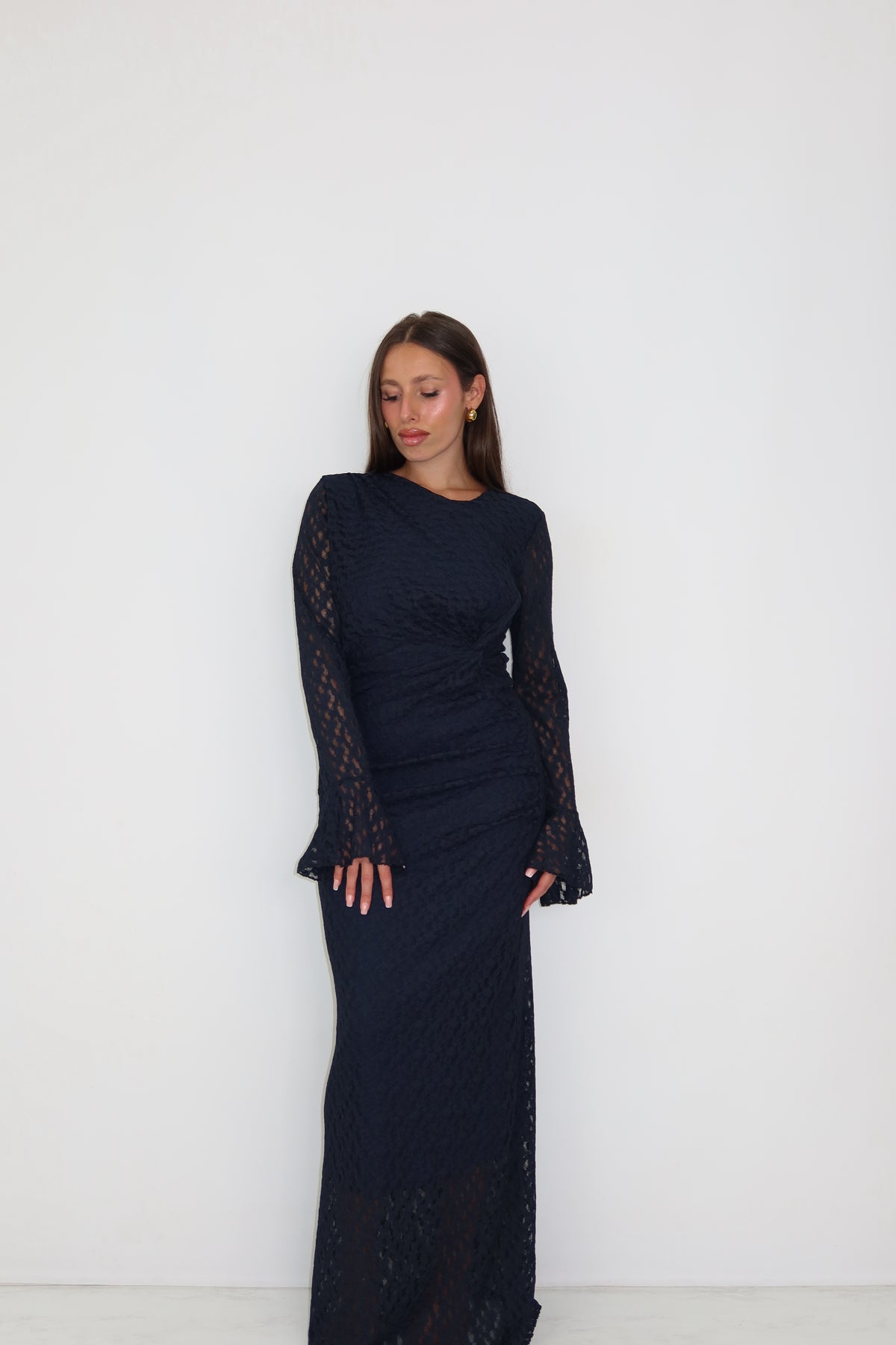 Vestido Bindi Azul Marino