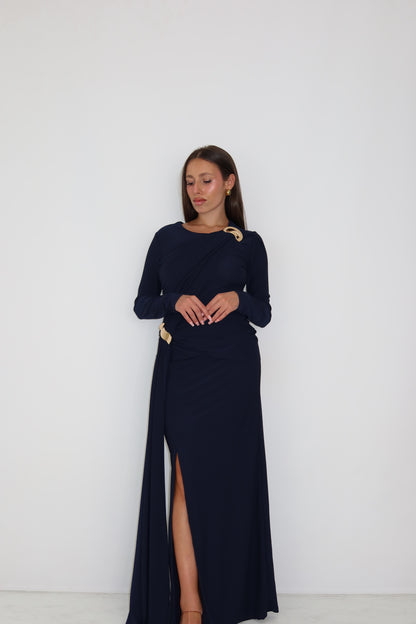 Vestido Arya Azul Marino