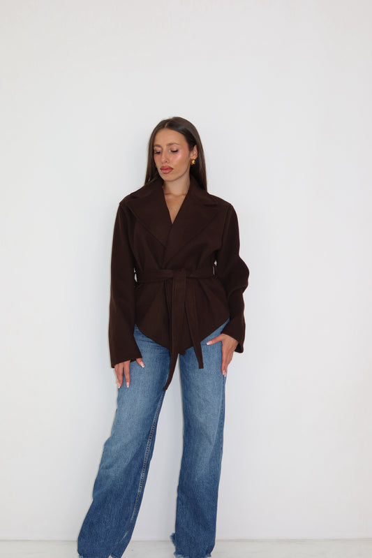 Chaqueta Aleena Marrón