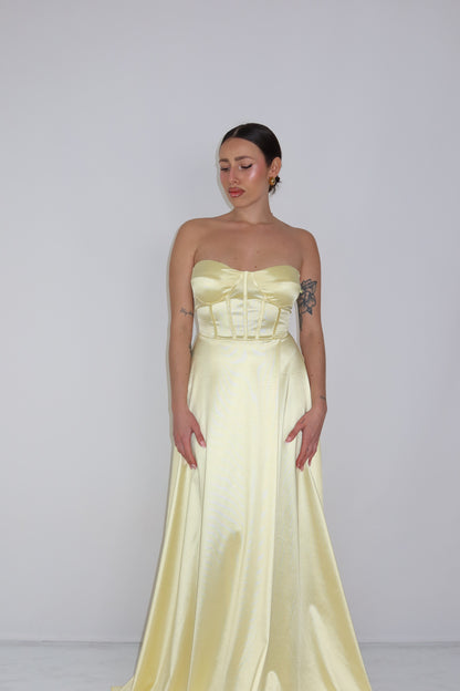 Vestido Princess Amarillo
