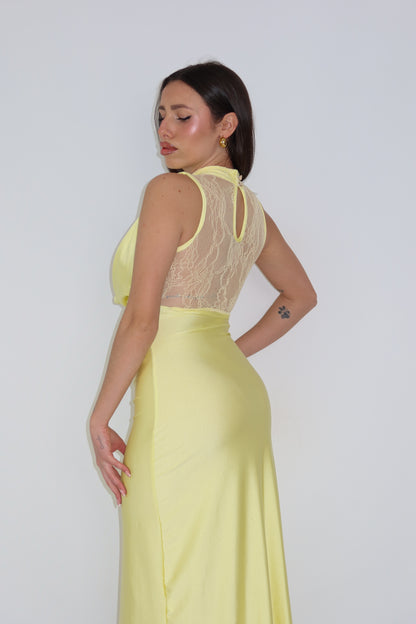 Vestido amarelo Luanda