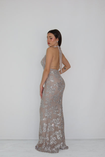 Vestido Passione Taupe