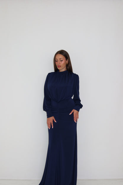 Vestido Lunara Azul Marino