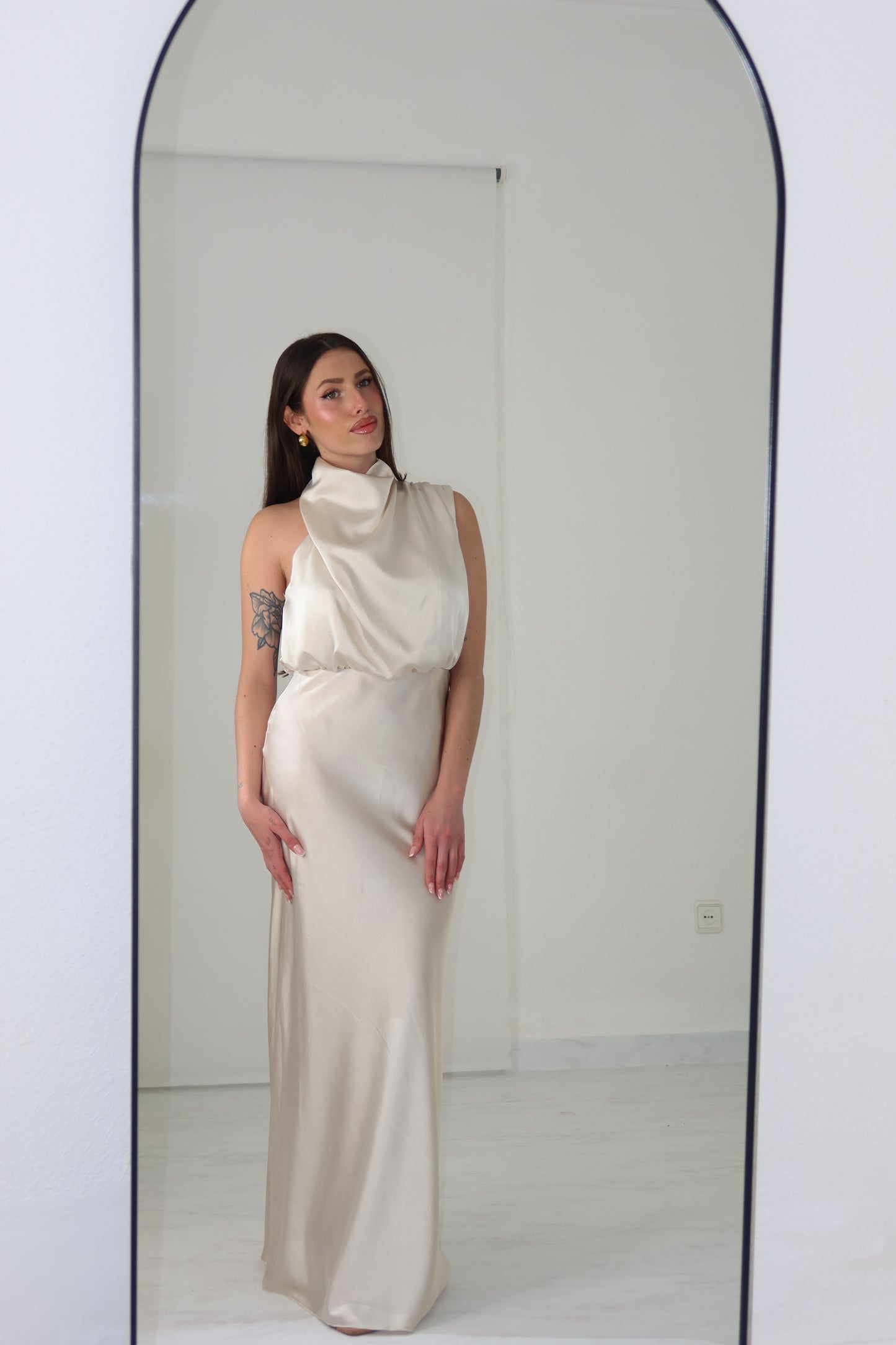 Vestido Lenna Beige