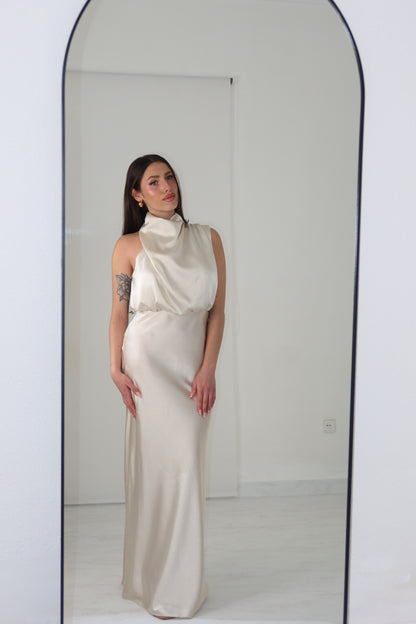 Vestido Lenna Beige
