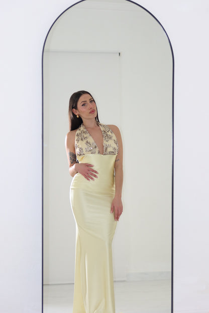 Vestido Promesa Amarillo