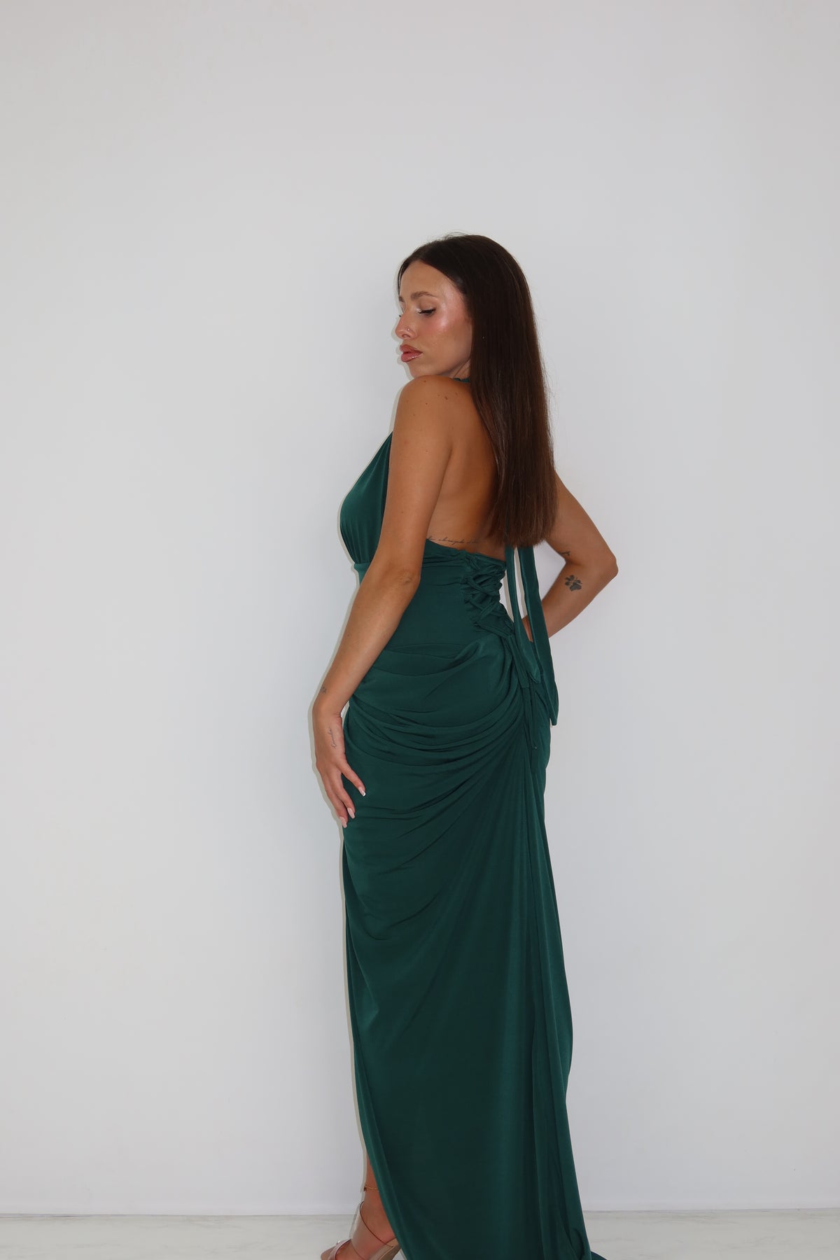 Vestido Saylor Verde Botella