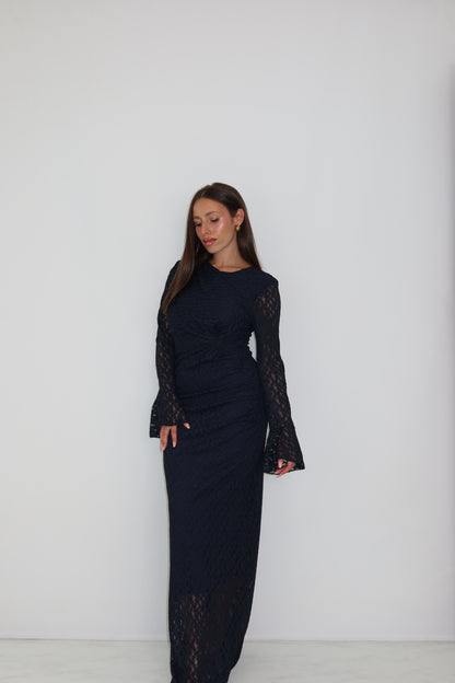 Vestido Bindi Azul Marino