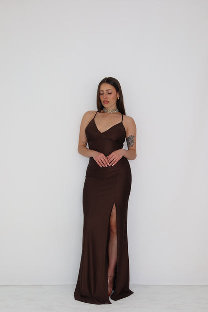Vestido Kate Marrón