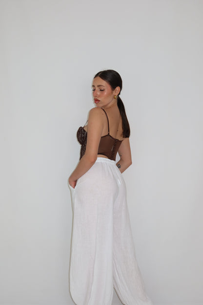 Corset Sveva Marrón