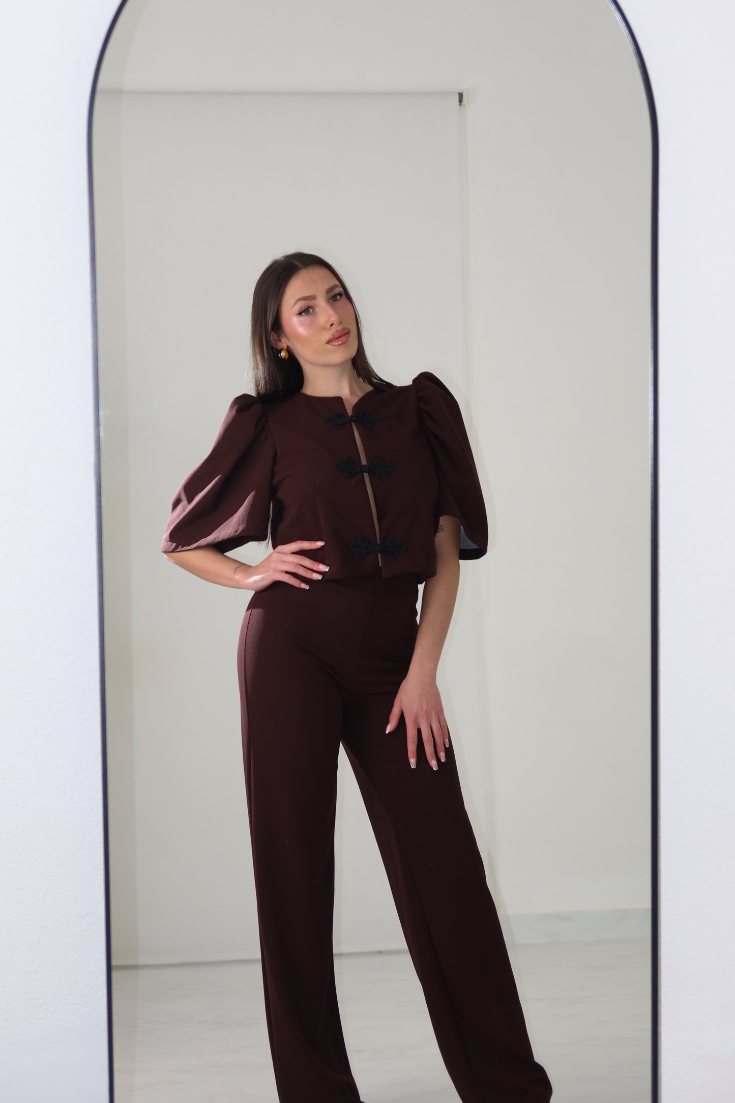 Conjunto Cayetana Marrón