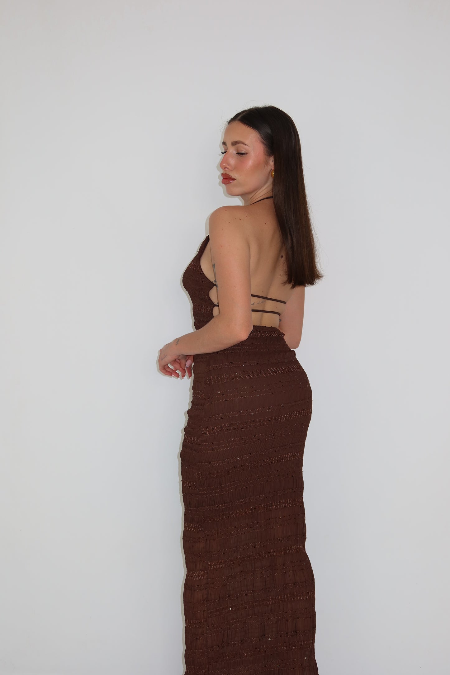 Vestido Sora Marrón