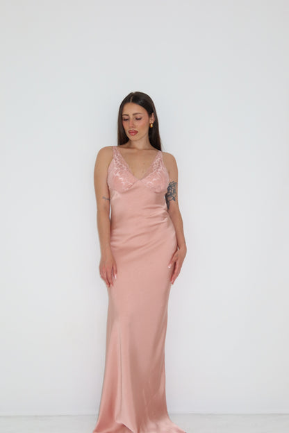Vestido Maelia Rosa Maquillaje