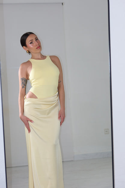 Vestido Aldair Amarillo