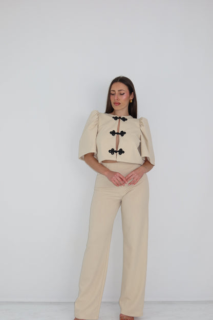Conjunto Cayetana Beige