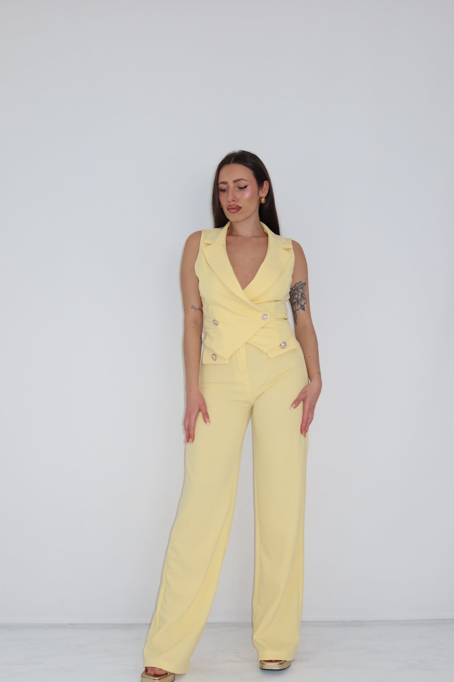 Conjunto Loila Amarillo