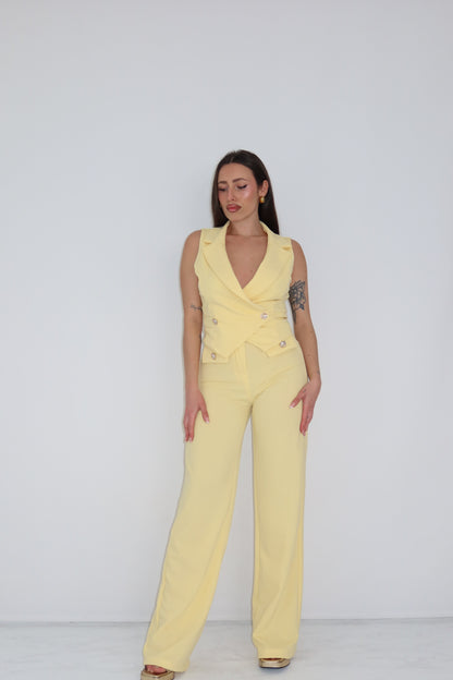 Conjunto Loila Amarillo