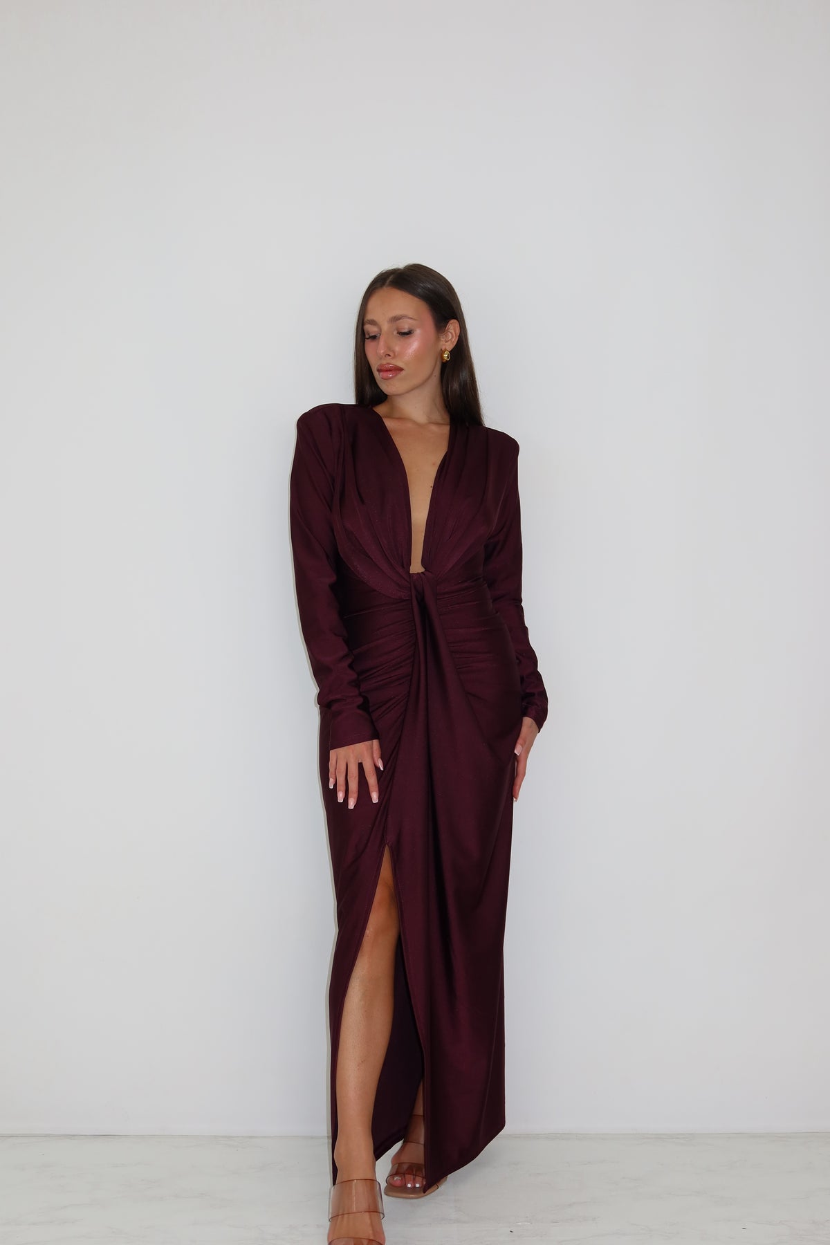 Vestido Gaia Berenjena