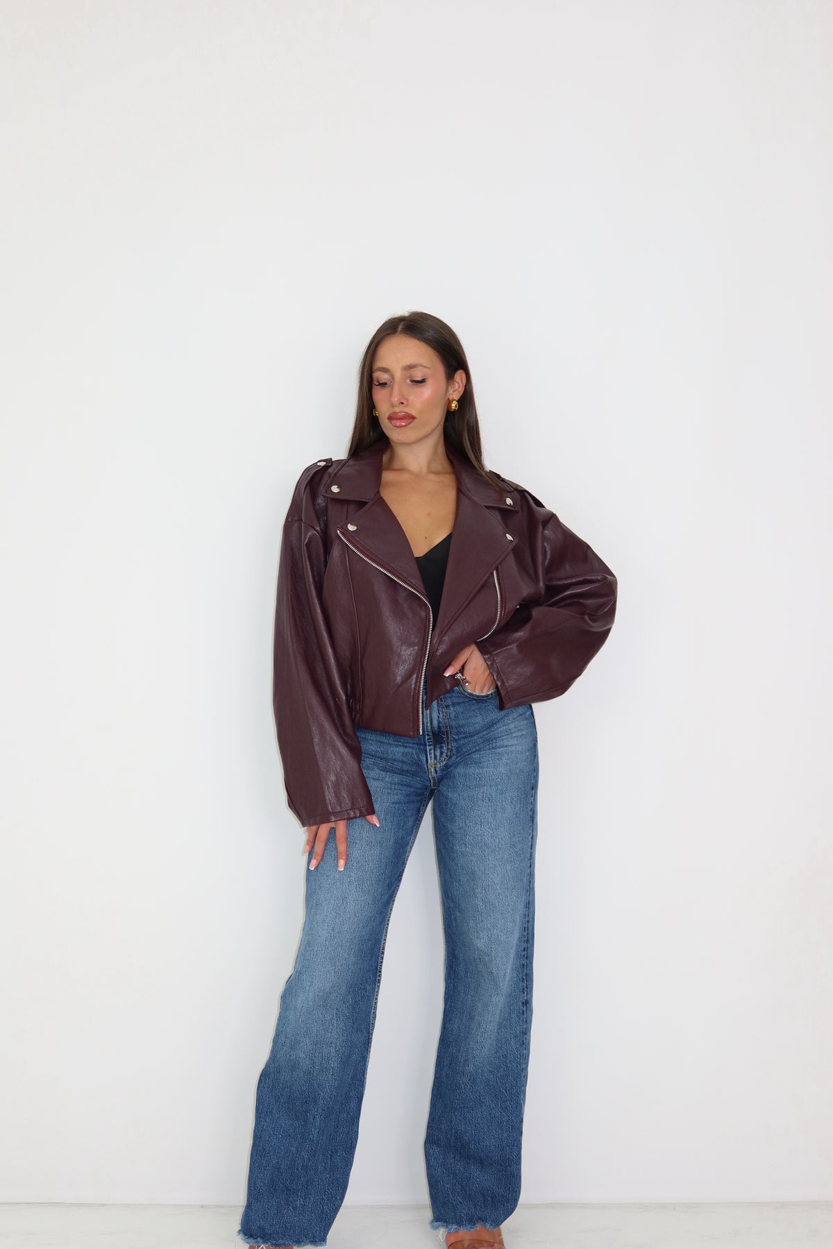 Chaqueta Nydia Granate