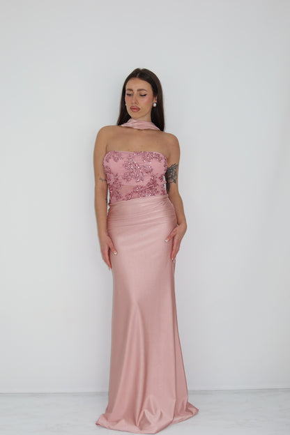 Vestido Nicolette Rosa