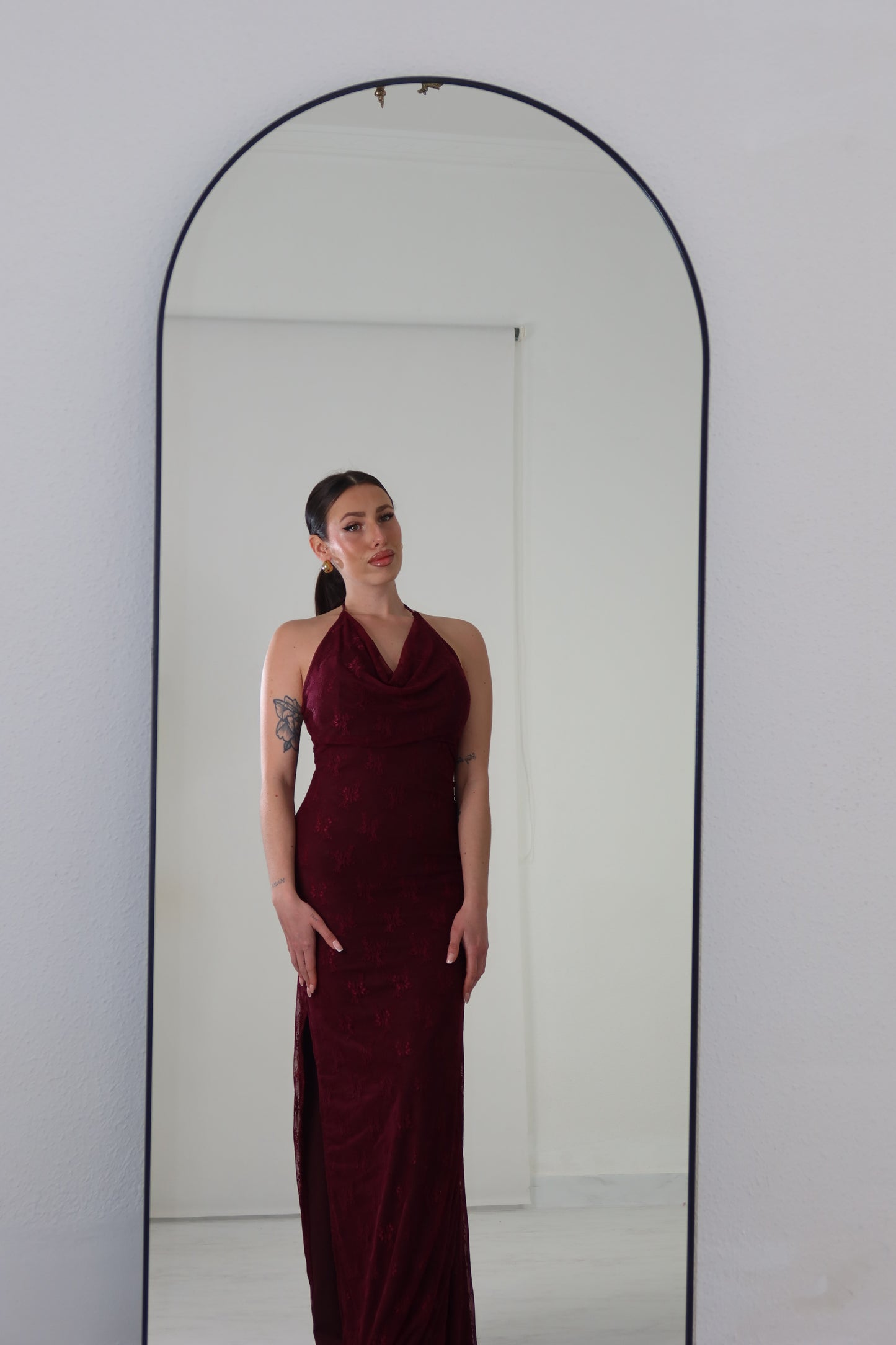 Vestido Malta Granate