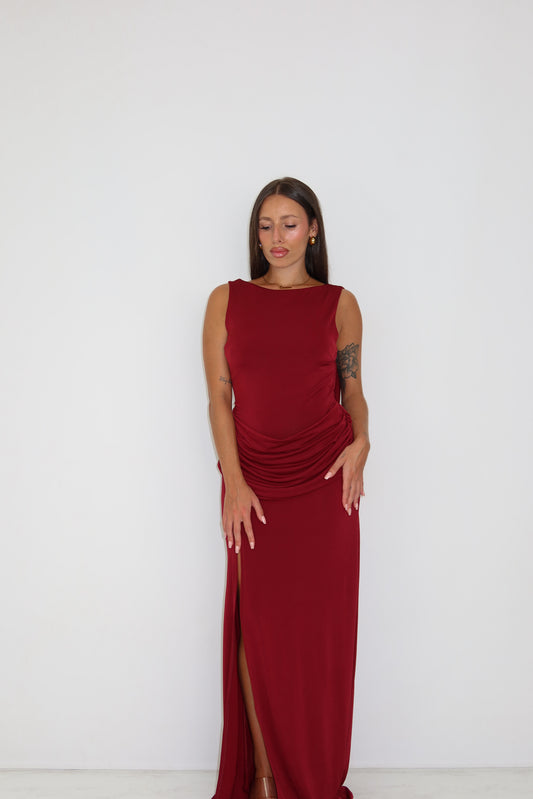 Vestido Kailani Granate