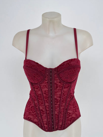 Corset Harlow Granate