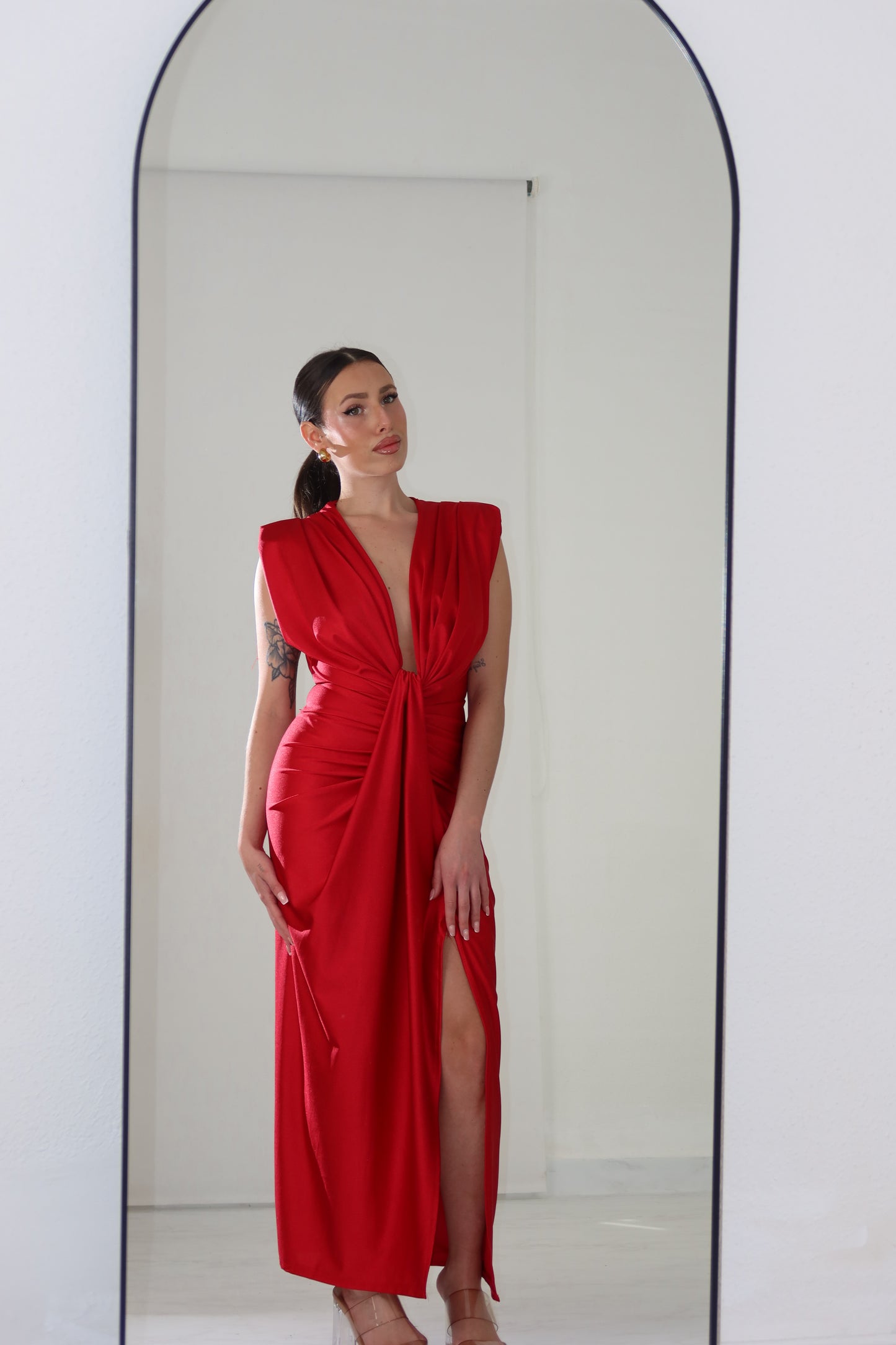 Vestido Gaia Rojo