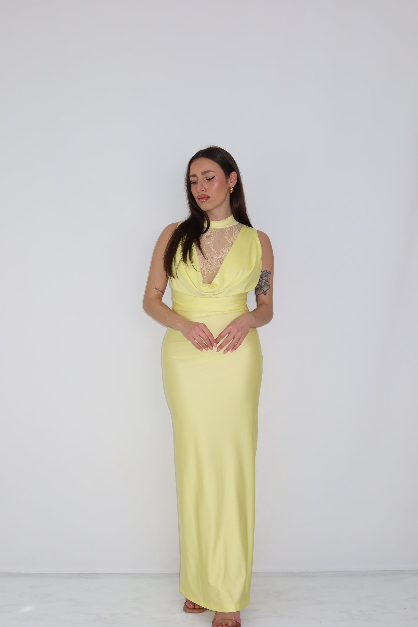 Vestido amarelo Luanda