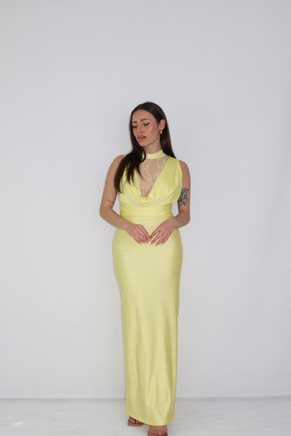 Vestido amarelo Luanda