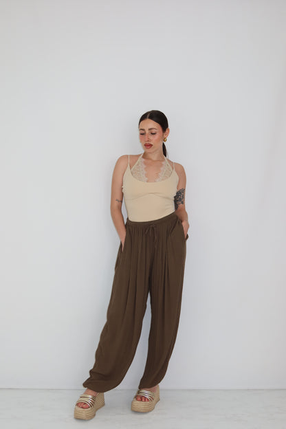 Pantalón Ona Marrón