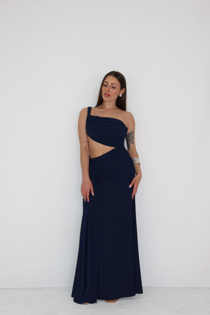 Vestido Negara Azul Marino