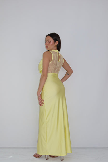 Vestido amarelo Luanda