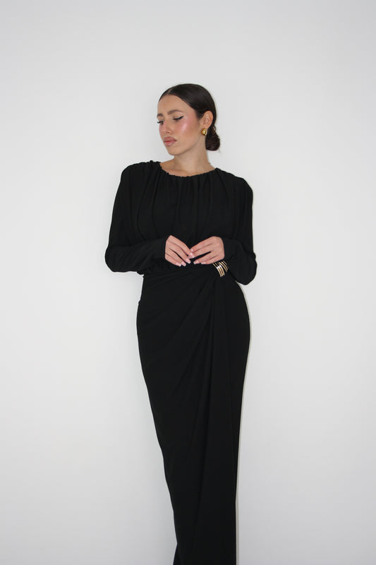 Vestido Iraisa Negro