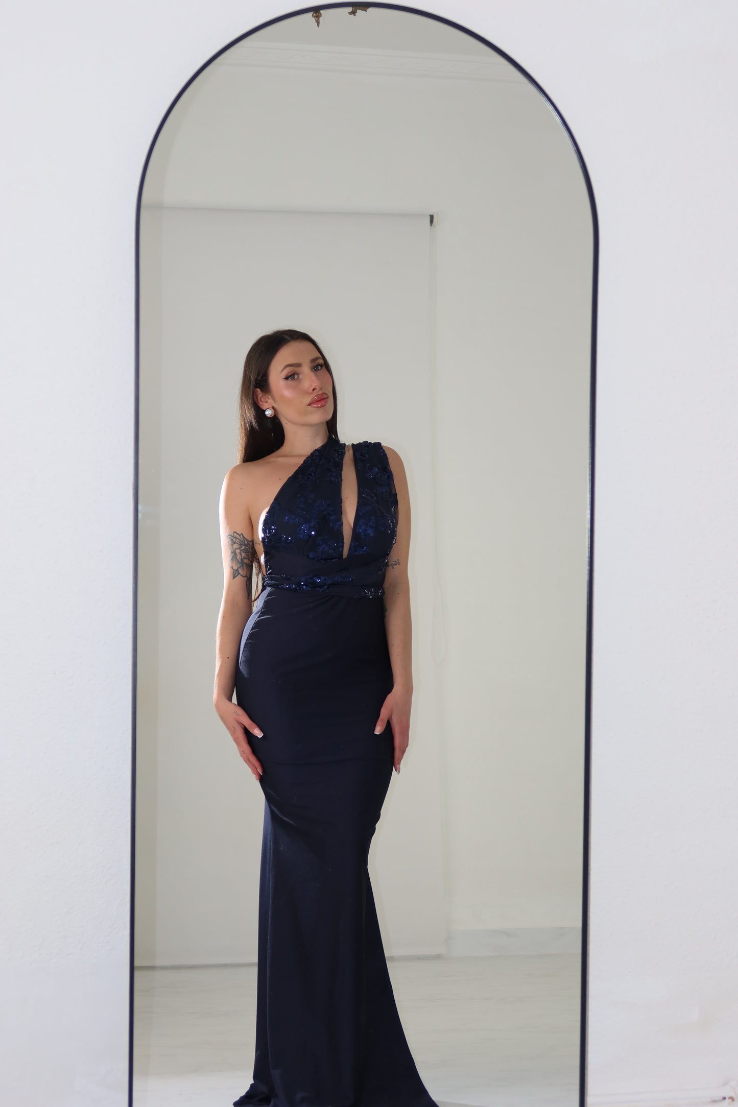Vestido Promesa Azul Marino