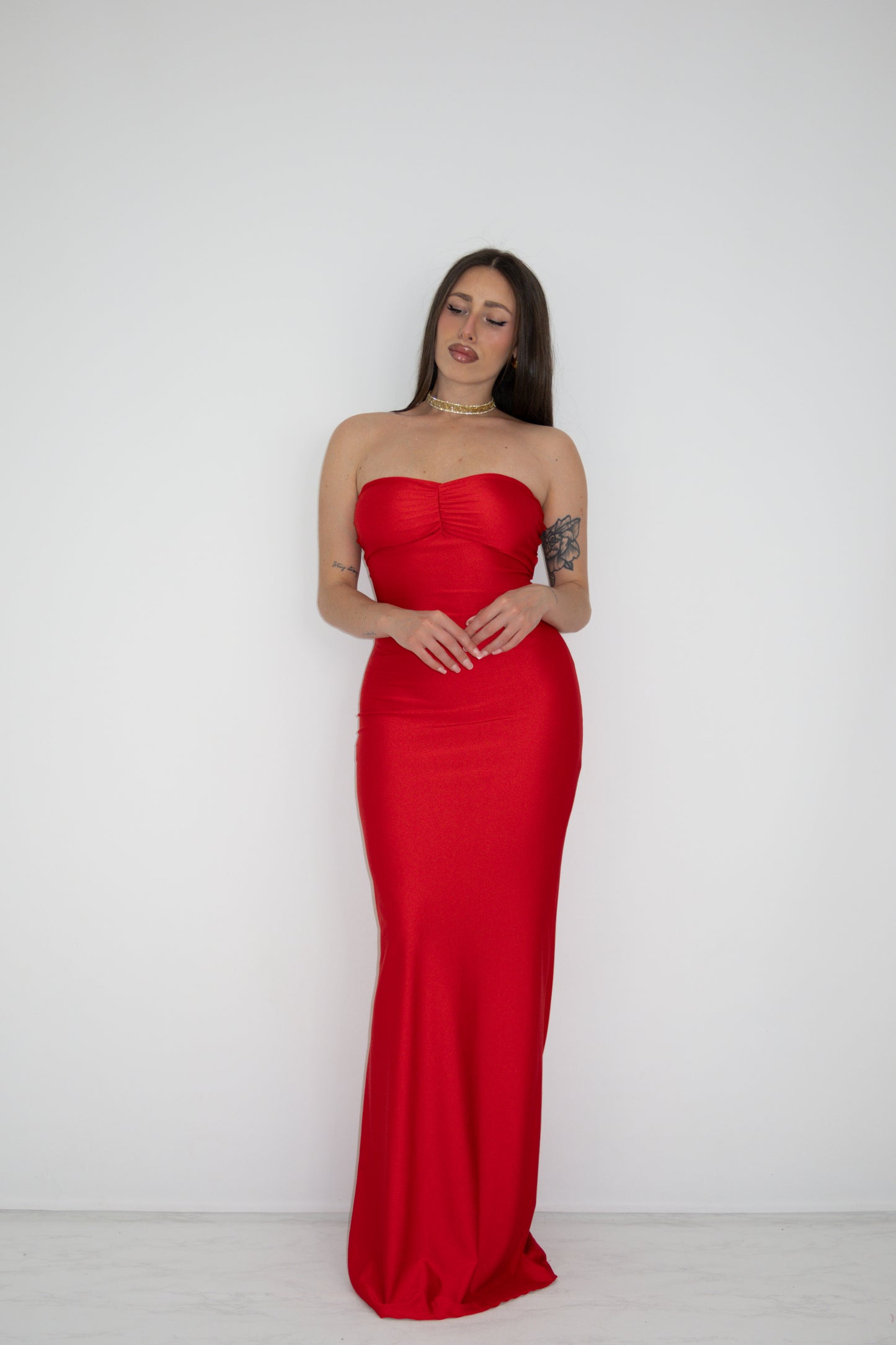 Vestido Agnes Rojo