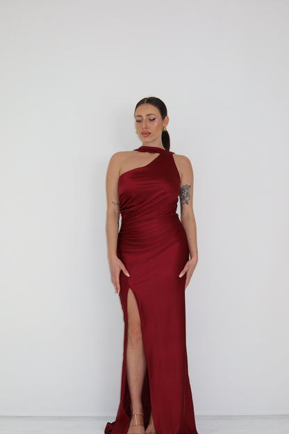 Vestido Maisah Granate