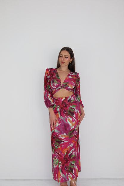 Vestido Ottilie Cereza