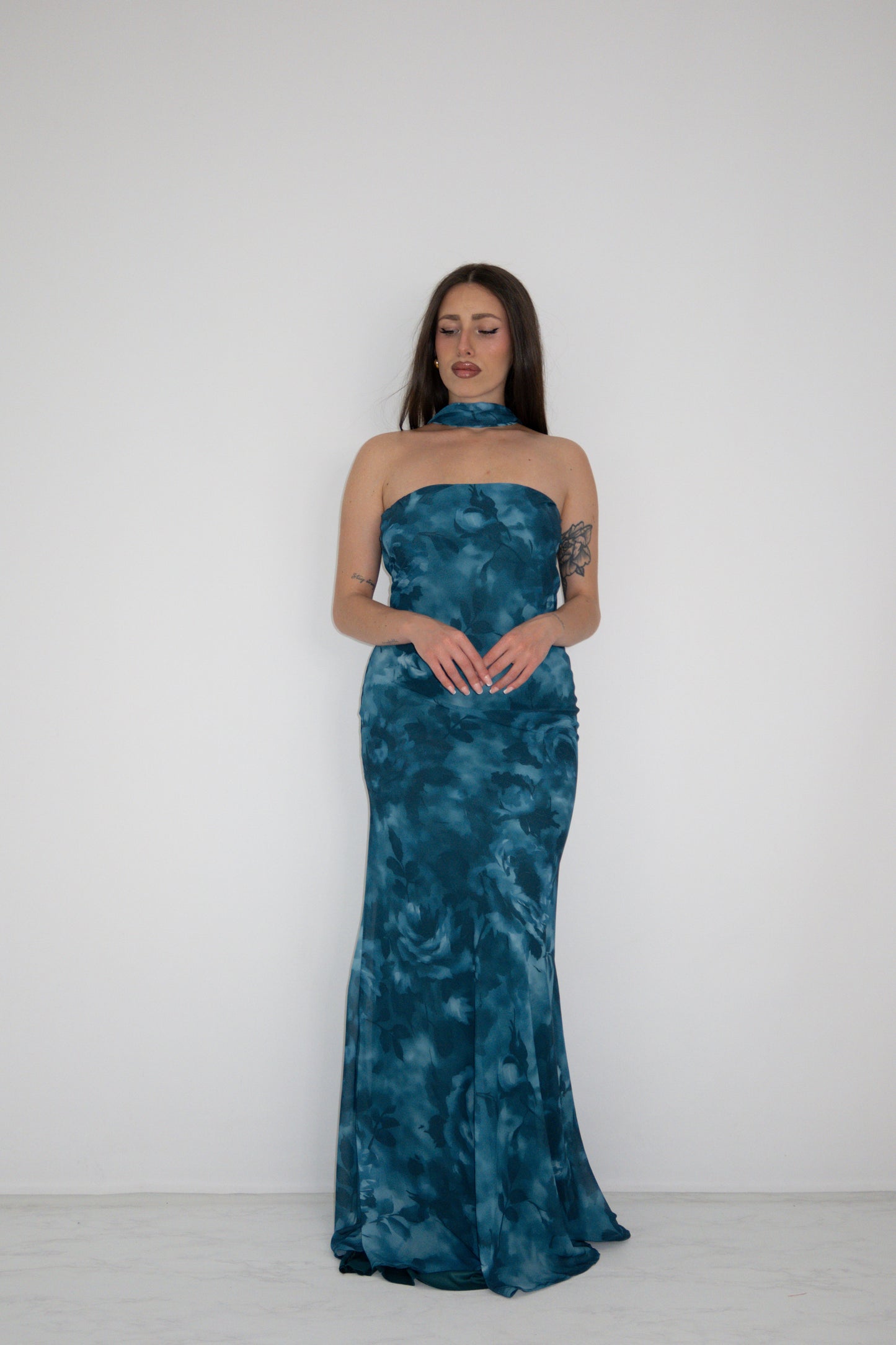 Vestido Alexia Petróleo