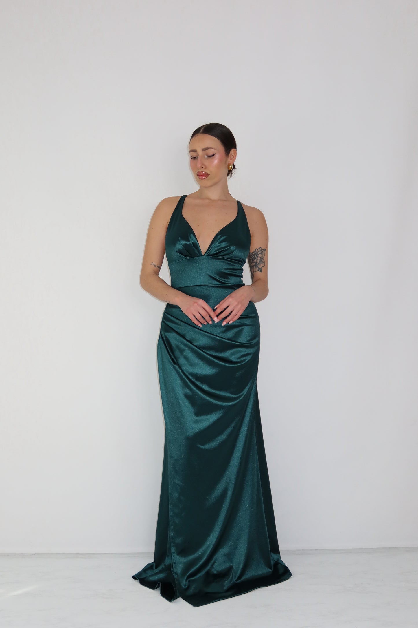Vestido Euphoria Verde Botella