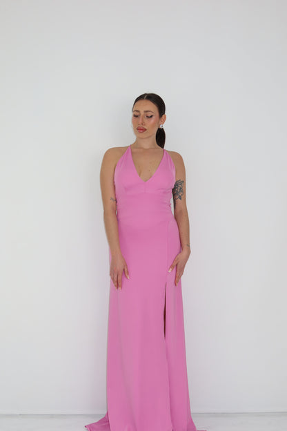 Vestido Eslida Rosa